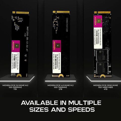 متوسطة الحجم 1 تيرابايت PCIe 3.0 NVMe M.2 SSD | ما يصل إلى 3500/3000 ميجابايت/ثانية للقراءة/الكتابة | ذاكرة التخزين المؤقتة DRAM و3D TLC NAND | محرك الأقراص الصلبة الداخلي | متوافق مع أجهزة الكمبيوتر المحمولة وأجهزة الكمبيوتر المكتبية | ضمان لمدة 5 سنوات in Saudi Arabia