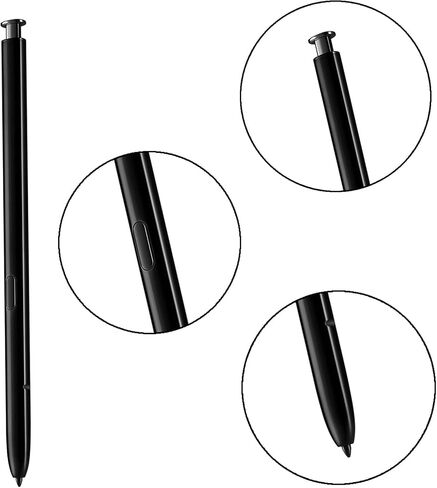 Galaxy Note 20 Ultra Stylus Pen Replacement for Samsung Galaxy Note 20 Ultra 5G All Model Stylus, S Pen Replacement for Samsung Galaxy Note 20 5G SPen (WithoutBluetooth) (Mystic Black) in Saudi Arabia