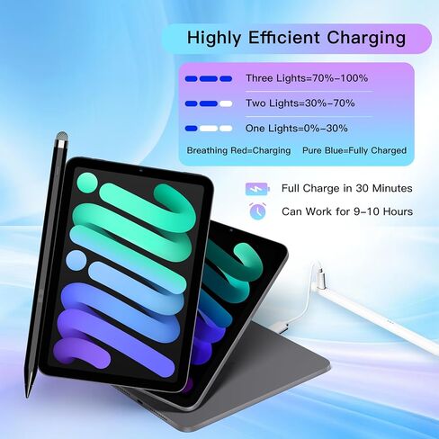 2in1 Stylus for AMZ Fire Tablet, Pen for Fire Max 11, Fire HD 10 All Tablets, Fast Charge, Tilt Sensitivity, Precision Touch Screen Pencil (Black) in Saudi Arabia