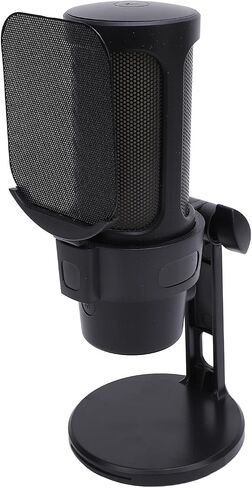 ميكروفون ألعاب SUNGOOYUE USB للكمبيوتر الشخصي مع نقل واجهة TYPEC للبودكاست وبث الفيديو وميكروفون الألعاب الحية (أسود) in Kuwait