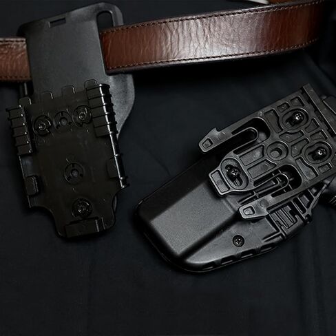 QLS Quick Locking System Kit,JOYFORCARE Polymer Platform Attachment, Locking Fork, Duty Receiver Plate & 2" Mid Ride Belt Loop 6070UBL - Compatible with Holsters & Tactical Accessories in Saudi Arabia