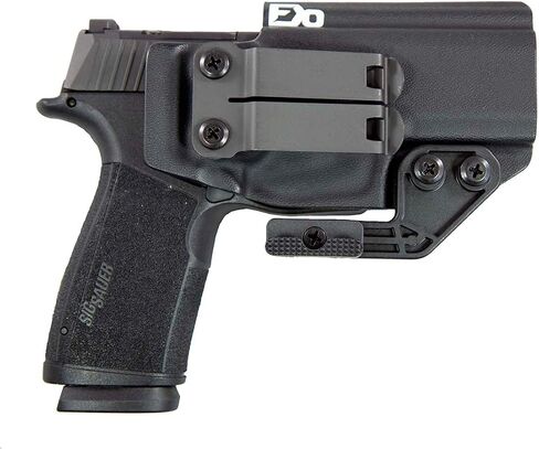 حافظة FDO Industries IWB Kydex متوافقة مع Sig P365 X-Macro - مفاهيم حمل سرية مقاس 1.5 بوصة مشبك تروس معدني أحادي الكتلة - قطع بصري - سلسلة Paladin - صنع في الولايات المتحدة الأمريكية in Kuwait