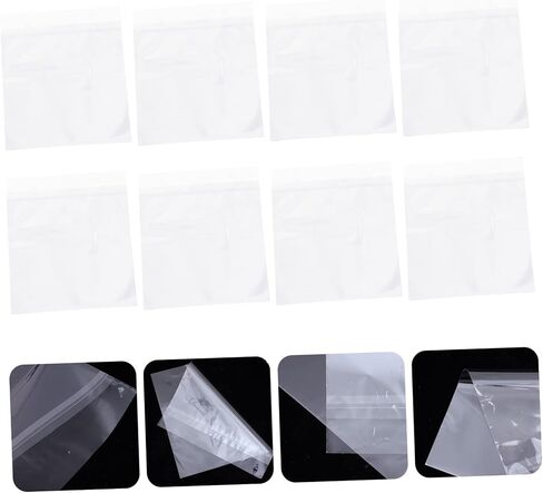 50pcs Clear Vinyl Record Sleeves Protectors Dust Record Bags CD Covers for Safe Storage and Easy Access in Saudi Arabia