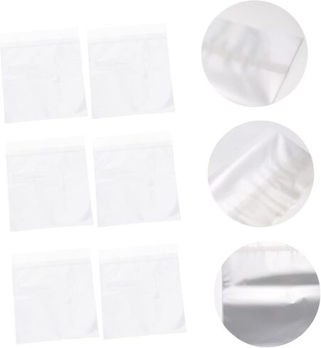 50pcs Clear Vinyl Record Sleeves Protectors Dust Record Bags CD Covers for Safe Storage and Easy Access in Saudi Arabia