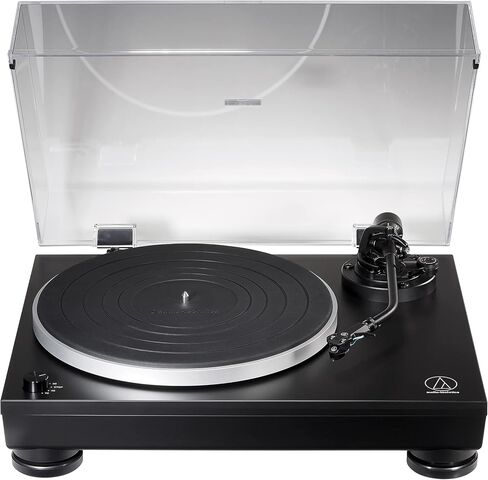 Audio-Technica LP5X قرص دوار بمحرك مباشر يدوي بالكامل، أسود in Kuwait