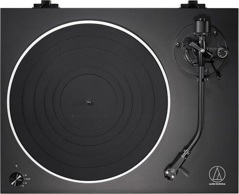 Audio-Technica LP5X قرص دوار بمحرك مباشر يدوي بالكامل، أسود in Kuwait