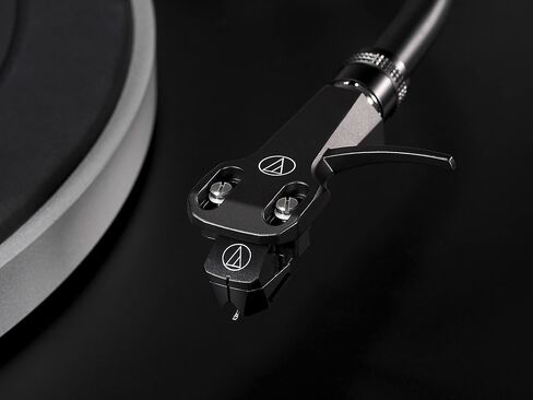 Audio-Technica LP5X قرص دوار بمحرك مباشر يدوي بالكامل، أسود in Kuwait