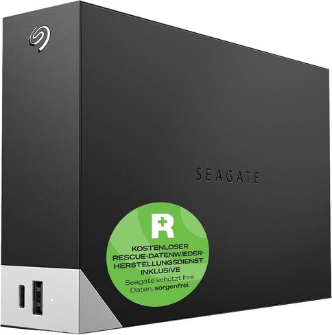 Seagate Expansion Desktop 12 تيرابايت، هارد خارجي، 3.5 بوصة، كمبيوتر شخصي ولابتوب USB 3.0، خدمات الإنقاذ (STLC12000402) in Saudi Arabia