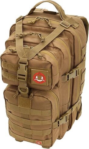 ORCA 34L Military Tactical Backpack – Heavy Duty Waterproof Rucksack for Camping, Hiking & Survival, 600D Polyester (OD Green) in Saudi Arabia