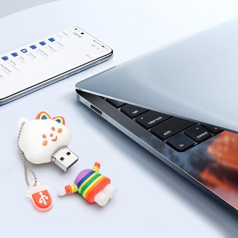 محرك أقراص فلاش USB سعة 16 جيجابايت، جهاز تخزين بيانات خارجي، مثالي لتقديمه كهدية للعائلة والأصدقاء (Ms.Cloud) in Saudi Arabia