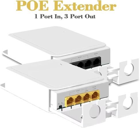 موسع جيجابت 4 منافذ 1 في 3 مخرج PoE مكرر 1000 ميجابت في الثانية in Kuwait