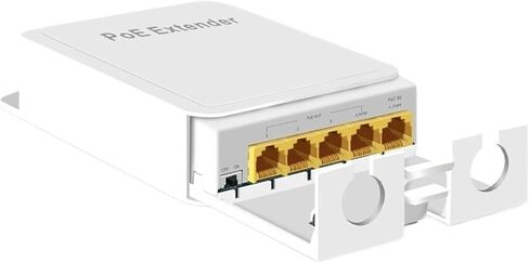 5-Port POE Repeater 100/1000Mbps شبكة خارجية 44-57V 90W (1pcs 100Mbps) in Kuwait