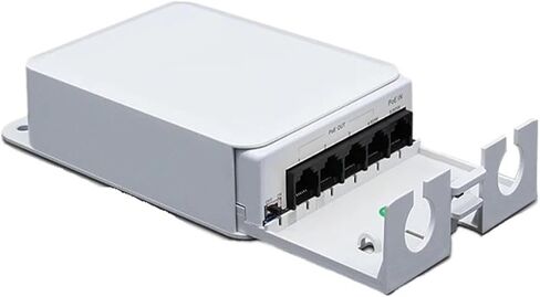 5-Port POE Extender 4-Port Repeater 100/1000Mbps شبكة خارجية IP55 VLAN 44-57V(1000M) in Kuwait
