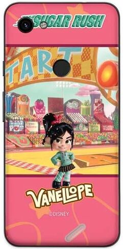 ملصق هاتف Skinit متوافق مع Google Pixel 3a XL - تصميم ديزني Wreck-it Ralph Vanellope Sugar Rush المرخص رسميًا in Saudi Arabia