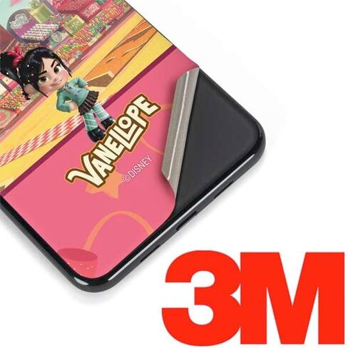 ملصق هاتف Skinit متوافق مع Google Pixel 3a XL - تصميم ديزني Wreck-it Ralph Vanellope Sugar Rush المرخص رسميًا in Saudi Arabia