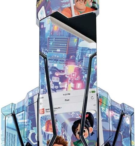 Skinit Decal Audio Skin Compatible with BENGOO G9000 - Officially Licensed Disney Wreck-it Ralph and Vanellope Instagram Pose Design in Saudi Arabia