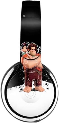 Skinit Decal Audio Skin Compatible with Beats Solo Pro - Officially Licensed Disney Wreck-it Ralph and Vanellope Space Sketch Design in Saudi Arabia