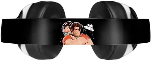 Skinit Decal Audio Skin Compatible with Beats Solo Pro - Officially Licensed Disney Wreck-it Ralph and Vanellope Space Sketch Design in Saudi Arabia