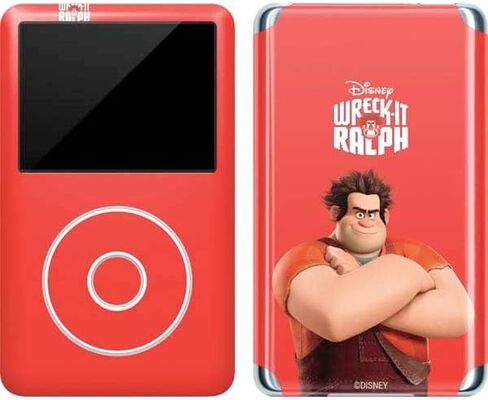 Skinit Decal MP3 Player Skin Compatible with iPod Classic (6th Gen) 80GB - Officially Licensed Disney Wreck-it Ralph Portrait Design in Saudi Arabia