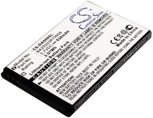 XSP 830mAh Replacement Battery for Creative Zen Micro Photo Part NO Creative BA20203R79909 DAA-BA0009 Parts Battery Batteries in Saudi Arabia