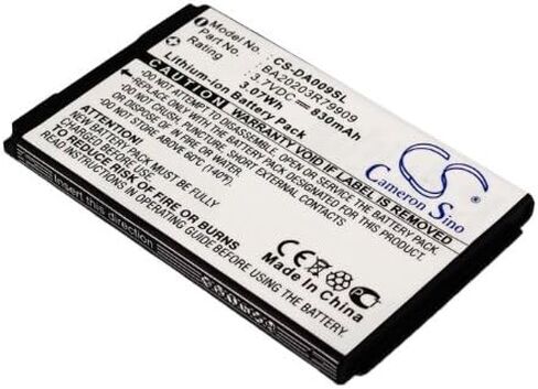 XSP 830mAh Replacement Battery for Creative Zen Micro Photo Part NO Creative BA20203R79909 DAA-BA0009 Parts Battery Batteries in Saudi Arabia