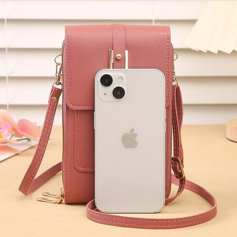 Fashionable, Multifunctional, Multi Card Holder, And Multi-level Mobile Phone Bag Pouch For Iphone 15 14 13 12 11 Pro Max 13 12 Mini XXS XR XS Max 6 7 8 Plus Case PU Leather Flip Cover in Saudi Arabia
