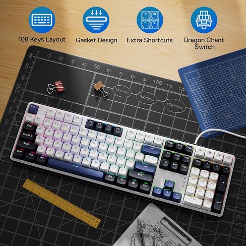 Redragon K689 Mechanical Gaming Keyboard and M921 Gaming Mouse Bundle in Saudi Arabia