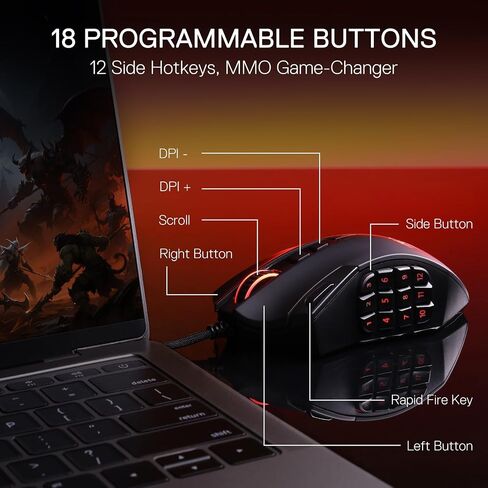 Redragon K689 Mechanical Gaming Keyboard and M921 Gaming Mouse Bundle in Saudi Arabia