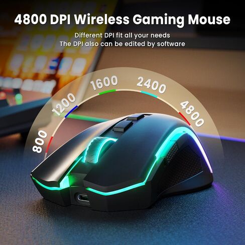 Redragon S101MKS Wireless Gaming Keyboard Mouse Combo & H389 Wired RGB Gaming Headset in Saudi Arabia
