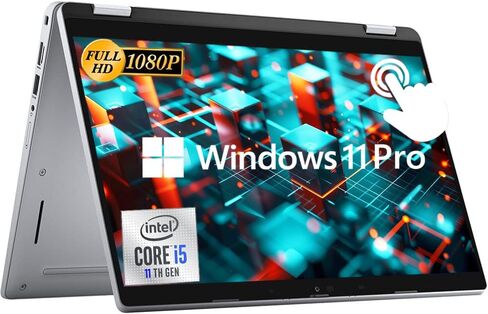 Dell Latitude 5320 2-in-1 13.3" FHD Touchscreen Laptop Computer, 11th Gen Intel Quad Core i5, 16GB DDR4 RAM, 512GB SSD, Backlit Keyboard, HDMI, Thunderbolt 4, Windows 11 Pro (Renewed) in Saudi Arabia
