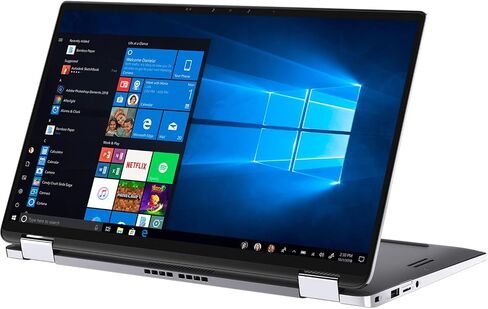 كمبيوتر محمول Dell Latitude 7400 2 في 1 للأعمال، كمبيوتر محمول بشاشة لمس 14 بوصة FHD، Intel Core i5-8365U، ذاكرة الوصول العشوائي 8 جيجابايت، 256 جيجابايت SSD، لوحة مفاتيح بإضاءة خلفية، كاميرا ويب، Windows 11 Pro (متجدد) in Kuwait