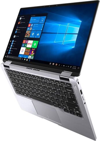 كمبيوتر محمول Dell Latitude 7400 2 في 1 للأعمال، كمبيوتر محمول بشاشة لمس 14 بوصة FHD، Intel Core i5-8365U، ذاكرة الوصول العشوائي 8 جيجابايت، 256 جيجابايت SSD، لوحة مفاتيح بإضاءة خلفية، كاميرا ويب، Windows 11 Pro (متجدد) in Kuwait