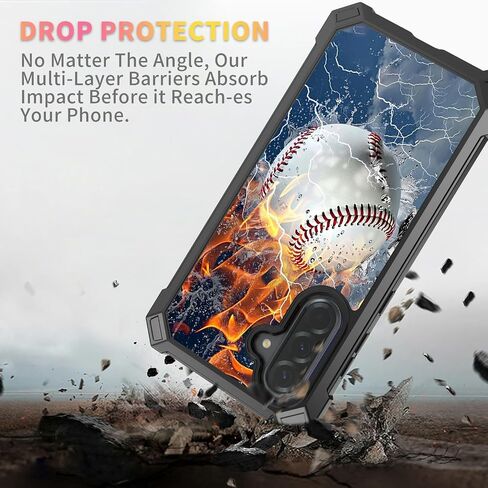 Case for Samsung Galaxy A36 5G with Tempered Glass Screen Protector, Full-Body Protective Shockproof Rugged Bumper Durable Phone Cover Case for Samsung A36 5G, Camo American Flag in Saudi Arabia