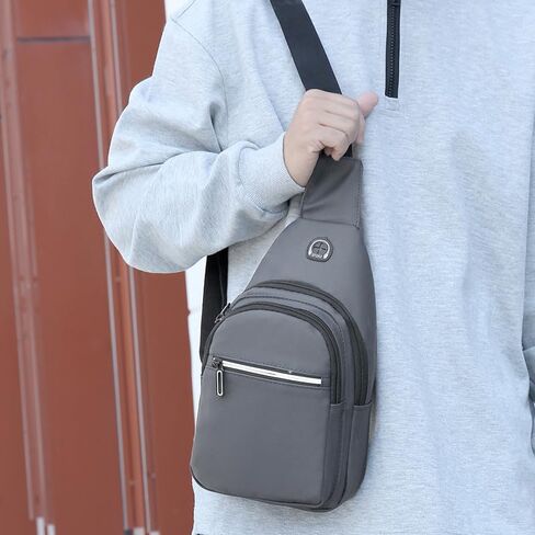 حقيبة ظهر صغيرة بحمالة كروس للنساء والرجال حقيبة صدر Daypack Fanny Pack حقيبة كروس للجسم للتنزه في الهواء الطلق in Saudi Arabia