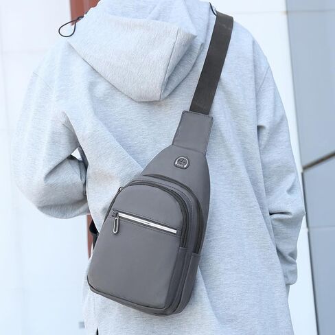 حقيبة ظهر صغيرة بحمالة كروس للنساء والرجال حقيبة صدر Daypack Fanny Pack حقيبة كروس للجسم للتنزه في الهواء الطلق in Saudi Arabia
