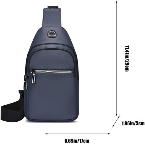 حقيبة ظهر صغيرة بحمالة كروس للنساء والرجال حقيبة صدر Daypack Fanny Pack حقيبة كروس للجسم للتنزه في الهواء الطلق in Saudi Arabia