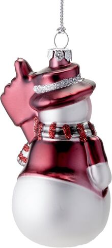 NCAA Glitter Snowman Ornament in Saudi Arabia
