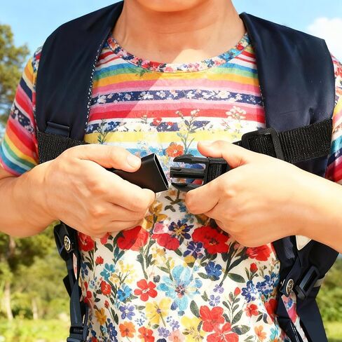 Backpack Chest Strap, Adjustable Backpack Sternum Strap Replacement Sternum Straps for Backpacks Chest Strapss with Snap Buckles Fabric Backpacks Straps for Outdoor Travel Hiking Camping in Kuwait