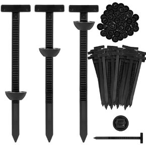 150Pcs Nylon Universal Cable tie Buckle for Car Repairs, Universal Cable Tie Buckles, Automotive Trim Clips - Heavy Duty Black Plastic Rivets, Bumper & Fender Retainer Clips for Auto Body Parts in Saudi Arabia