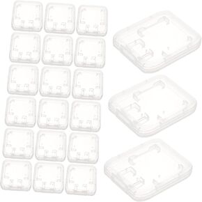 24pcs Memory Card Holder Case for Cards Storage Box with Lid Portable Organizer for Photographers and Gamers in Kuwait