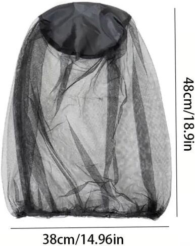 1PC Mosquito Hat Mask Head Cover,Hiking Fishing Climbing, Protecting from Bee,Camping Essentials,Patio-Clearance Deals in Saudi Arabia