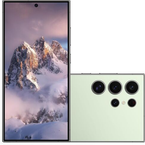 Unlocked Cell Phones C24 Ultra Smartphone Android 13 Phones 8GB+256GB/6.8" HD Screen/Dual SIM/108MP+48MP Camera/6800 mAh/Built-in Pen (White) in Saudi Arabia