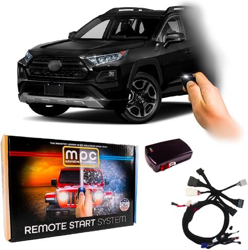 MPC Remote Start Kit Compatible with Toyota RAV4 2019-2021 || Hybrid || Push to Start || Semi Plug-n-Play || Premier USA Tech Support in Saudi Arabia