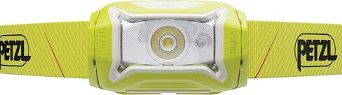 PETZL Tikka Headlamp - Compact 350 Lumen Light with Red Lighting, for Hiking, Climbing, Running, and Camping - Yellow in Kuwait