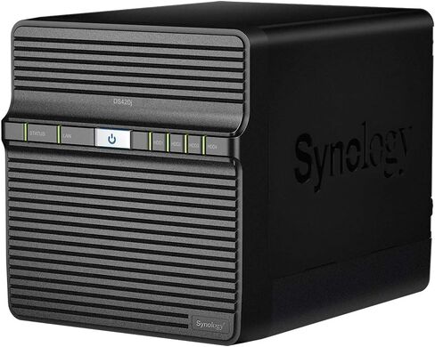 Synology DiskStation DS420j NAS Server with 1.4GHz CPU, 1GB Memory, 32TB HDD Storage, 1 x 1GbE LAN Port, DSM Operating System… in Saudi Arabia