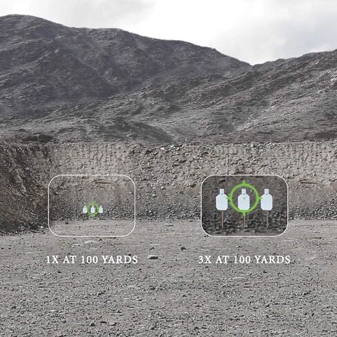 جهاز رؤية هجين ثلاثي الأبعاد باللون الأخضر من HHS - EXPS2-0GRN مزود بمكبر G33 in Kuwait