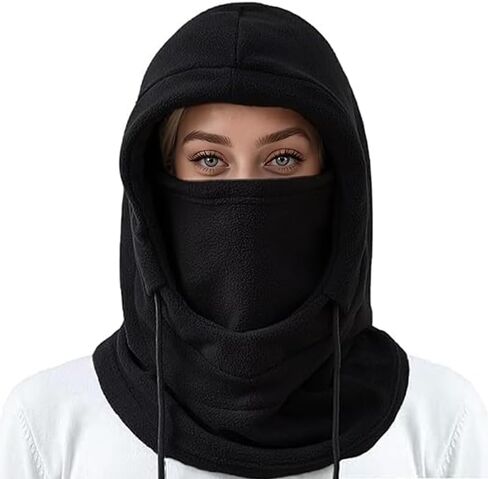Windproof Ski Mask for Men & Women, Winter Fleece Face Mask, Cold Weather Balaclava for Motorcycle, Cycling, Running, Hiking in Saudi Arabia