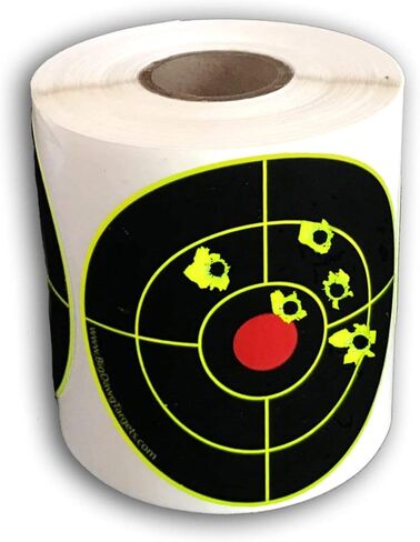 250 Target Roll - 3" Inch Adhesive Splatter Target in Saudi Arabia