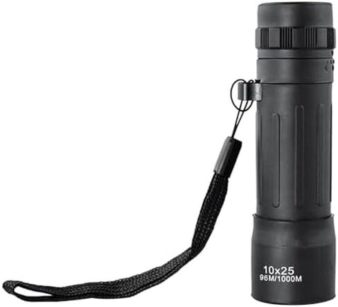 Portable 10x25 Hanging Monocular Telescope for Outdoor Bird Watching and Mountaineering in Saudi Arabia