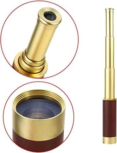 25x30 Portable Monocular Telescope - Handheld Collapsible Aluminium Alloy for Outdoor Use in Saudi Arabia